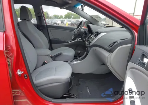 2012 Hyundai Accent Se из США, поврежденный, VIN KMHCU5AE6CU011537